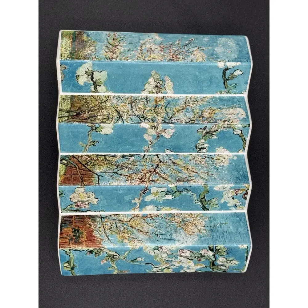 Royal Goedewaagen Paul Baars Four Tulips Vase Van Gogh Almond Blossom Holland